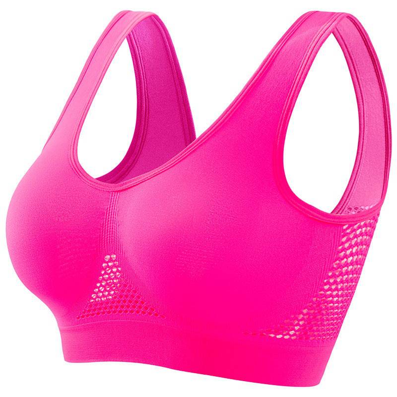 Plus Size Women's Small Chest Push-up Workout Running Yoga - YLORESHOP