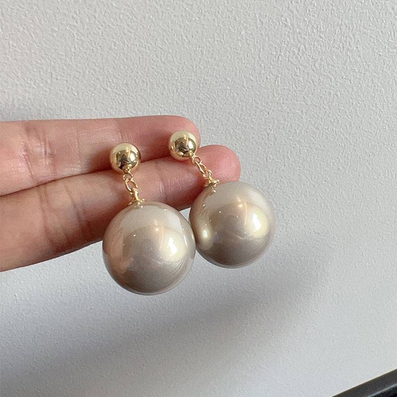 Niche Simple Pearl Stud Earrings Women - YLORESHOP