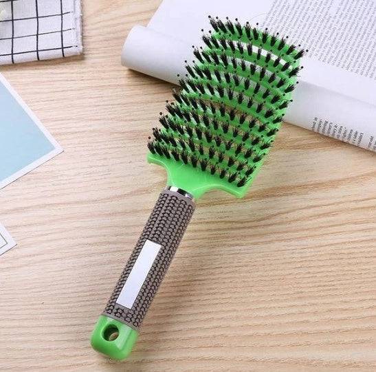 Hairbrush Anti Klit Brushy Haarborstel Women Detangler Hair Brush Bristle Nylon Scalp Massage  Teaser Hair Brush Comb - YLORESHOP