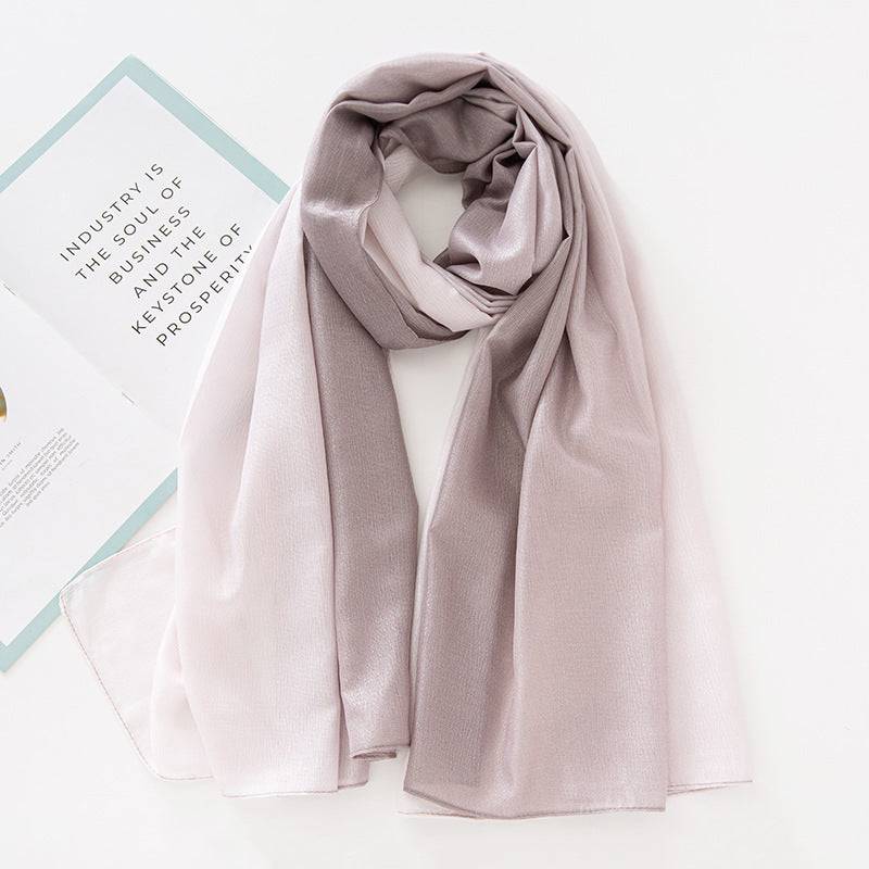 New Hemp Cotton Stitching Scarf Long Warm - YLORESHOP