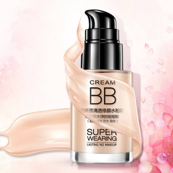 Clear and sleek hydrating cream nude makeup BB cream makeup concealer moisturizing BB cream - YLORESHOP