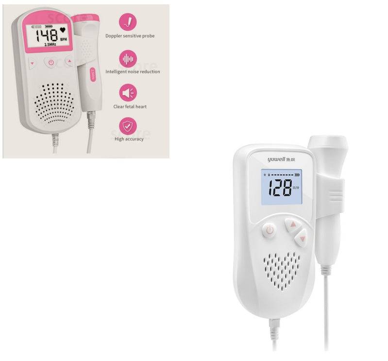 Fetal Heart Rate Monitor Home Pregnancy Baby Fetal Sound Heart Rate Detector - YLORESHOP