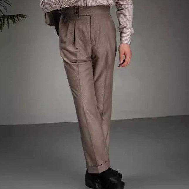 Pantaloni casual slim da pendolarismo aziendale