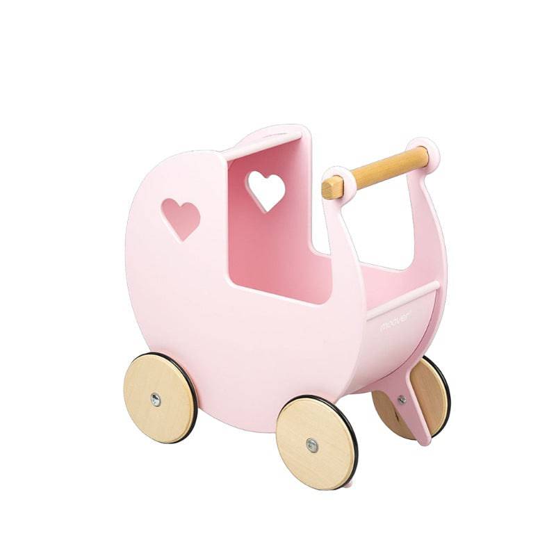 Sebra Baby Walker Moover Love Doll Passeggino Piccolo bambino in legno per bambini sopra la casa Passeggino giocattolo