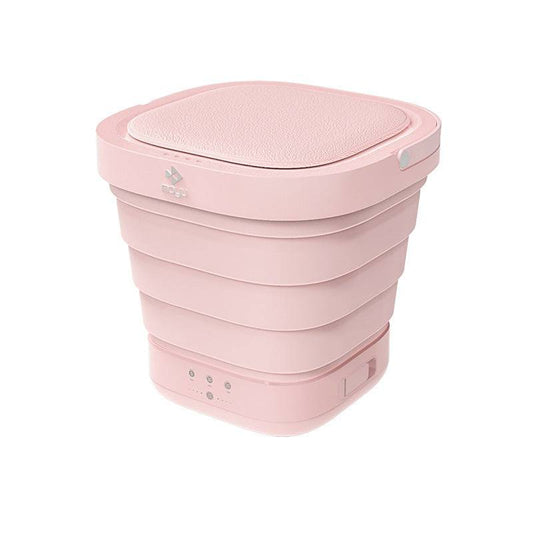 Portable mini folding bucket washing machine