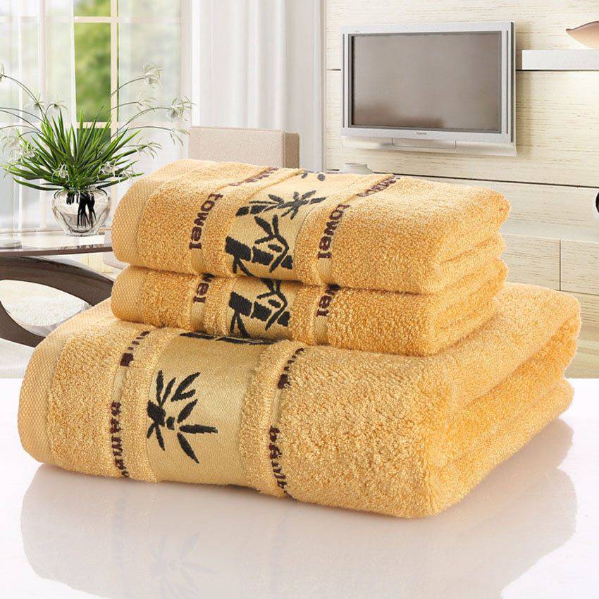 Bamboo charcoal fiber bath towel - YLORESHOP