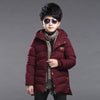 Boy's hooded padded padded jacket - YLORESHOP