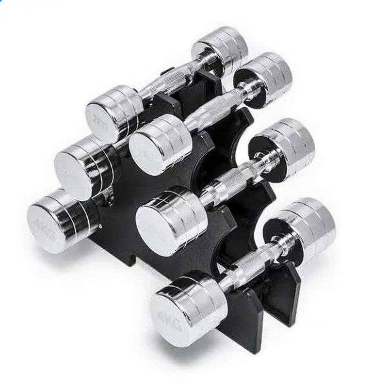 Pure Steel Home Fitness Electroplating Dumbbell Gym Equipment - YLORESHOP