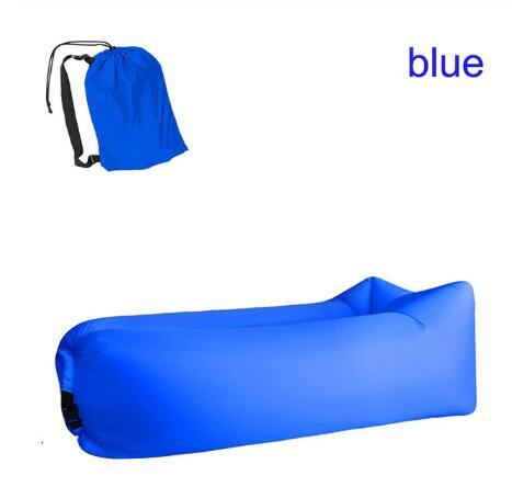 Outdoor Air Sofa Fast Inflatable Laybag Hangout Lounger Beach Air Bed Folding Sleeping Bag Lazy Sofa Lazy Air Sofa - YLORESHOP