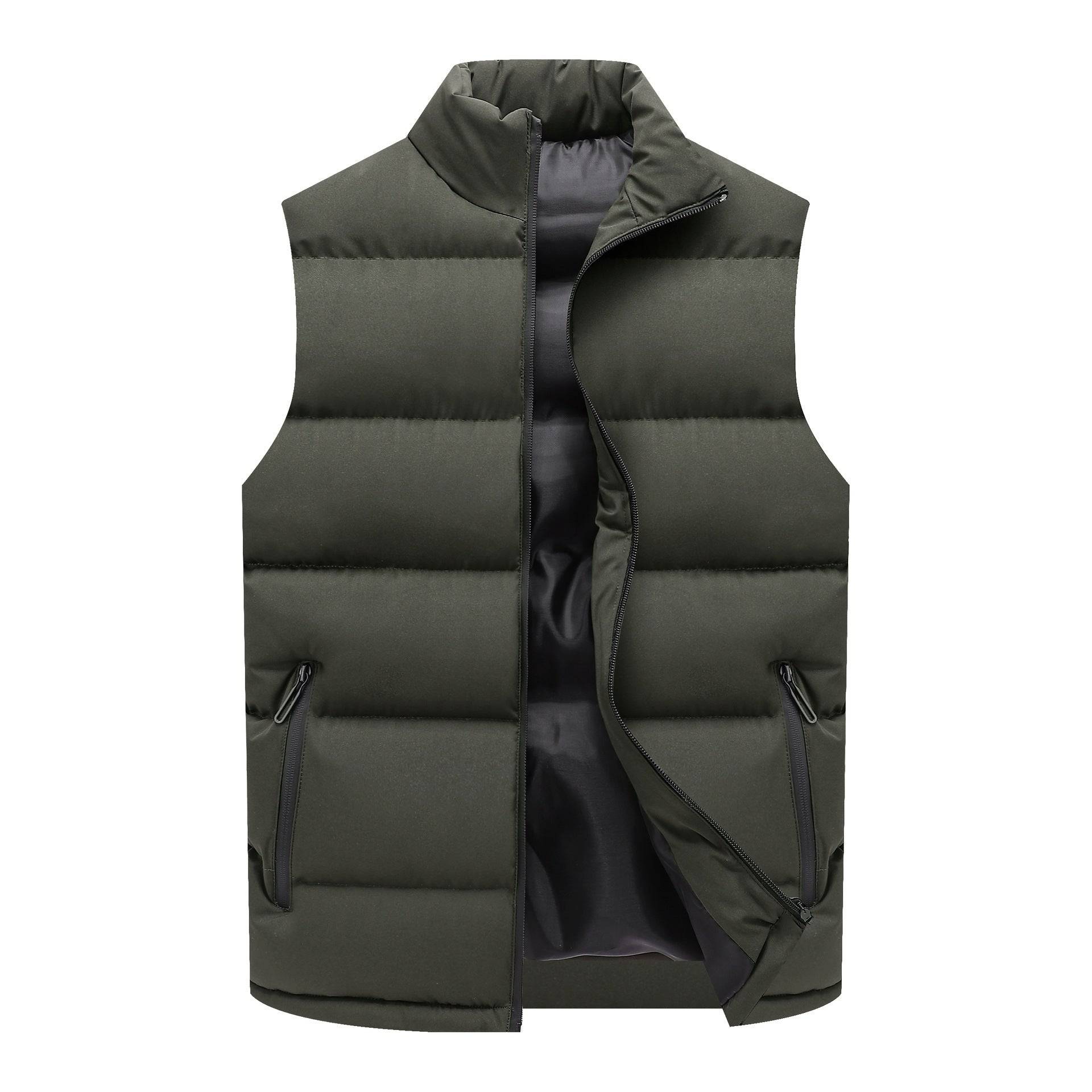 Printable Vest Cotton-padded Coat Winter - YLORESHOP