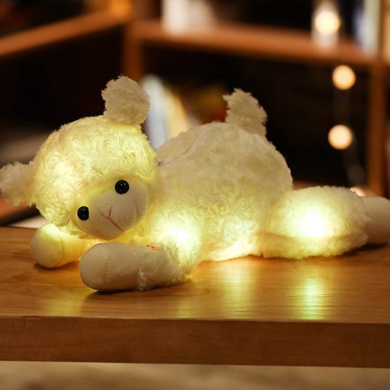 Led Light Up Teddy Bear Doll Pillow Light Up Plush Toy - YLORESHOP