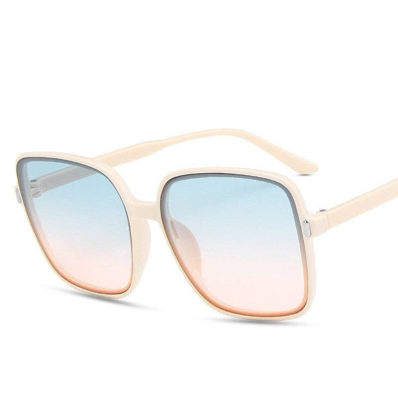 Sunglasses Big Square Sunglasses Rice Nail Sunglasses - YLORESHOP