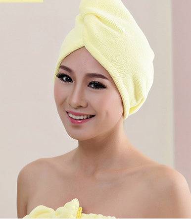 Women's Hair Dryer Cap, Absorbent Dry Hair Towel - YLORESHOP