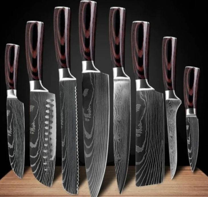 Carpenter's Special Set 6-piece Set 8-piece Set Knife Chef Knife Kitchen Knife Cooking - YLORESHOP