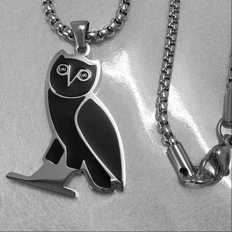 Owl Necklace Female Hip Hop Cool Senior Minority All-match Ornament - YLORESHOP