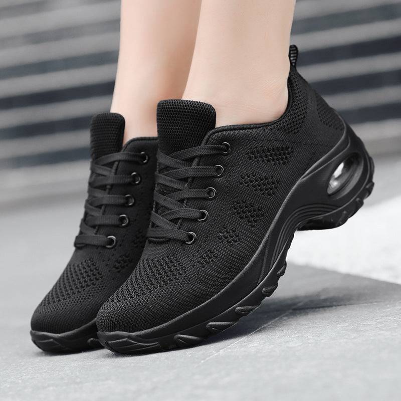 Scarpe sportive da donna con suola morbida in mesh traspirante