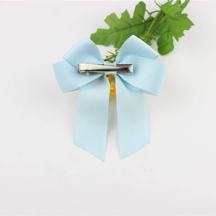 European And American Children Hairpin Ornament Four-ear Ribbon - YLORESHOP