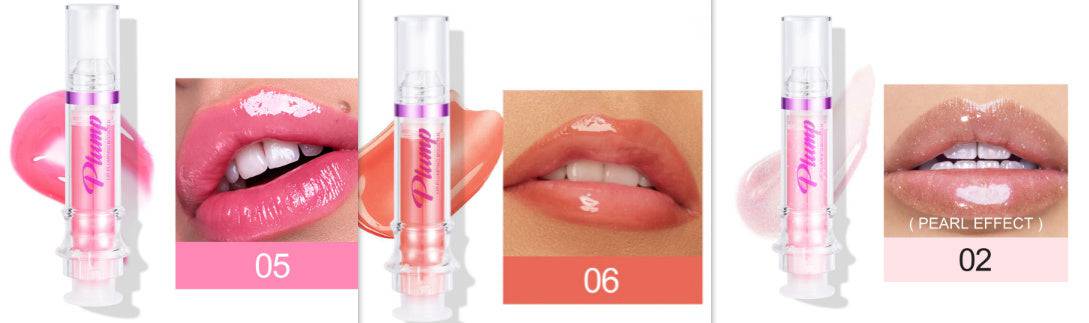 New Tube Lip Rich Lip Color Slightly Spicy Lip Honey Lip Glass Mirror Face Lip Mirror Liquid Lipstick - YLORESHOP