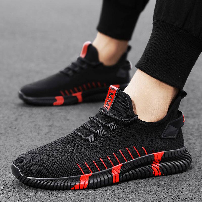 Mesh Sneakers Men Breathable Lightweight Running Shoes - YLORESHOP