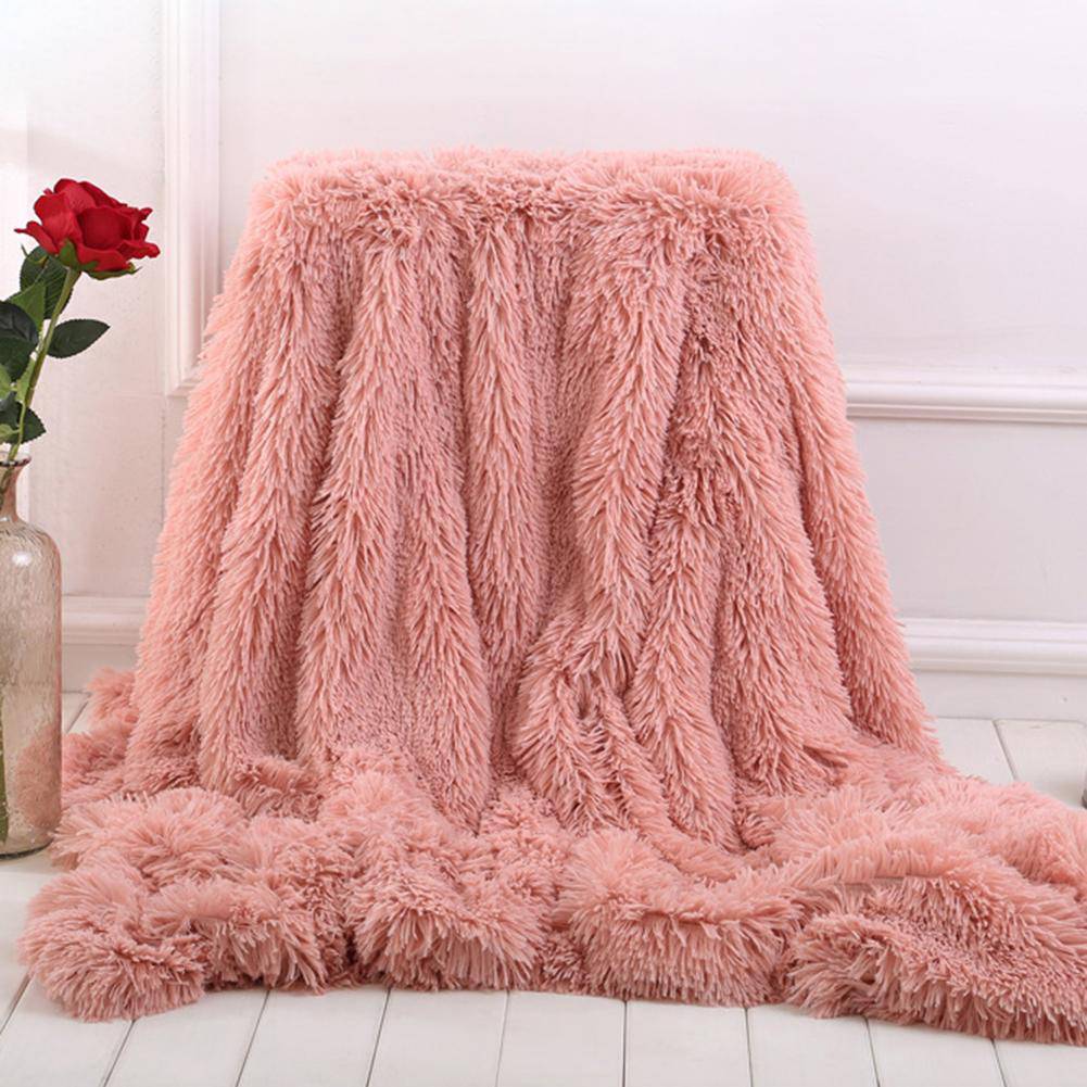 Super Soft Coral Fleece Blanket Warm Cozy Bedding Blanket Fluffy Sofa Bedding Airplane Hotel Throw Sofa Blanket New - YLORESHOP