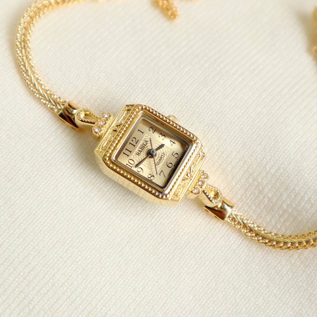 Small And Exquisite Fine Band Watch Retro Bracelet Square Model - YLORESHOP