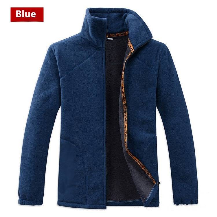 Middle-aged And Elderly Men's Upperwear Warm Sweater Coat