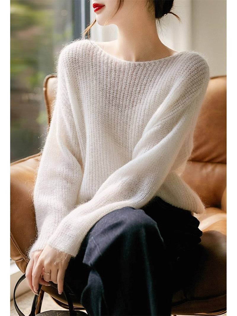 French Style Loose And Idle Knitwear Top - YLORESHOP