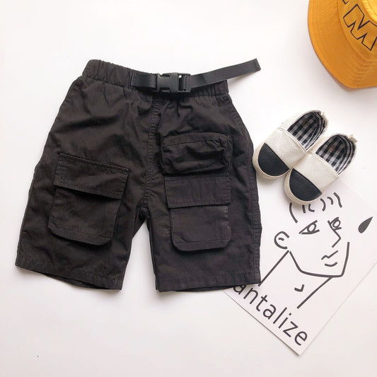 Children's Fashion Style Casual Pocket Overalls - YLORESHOP