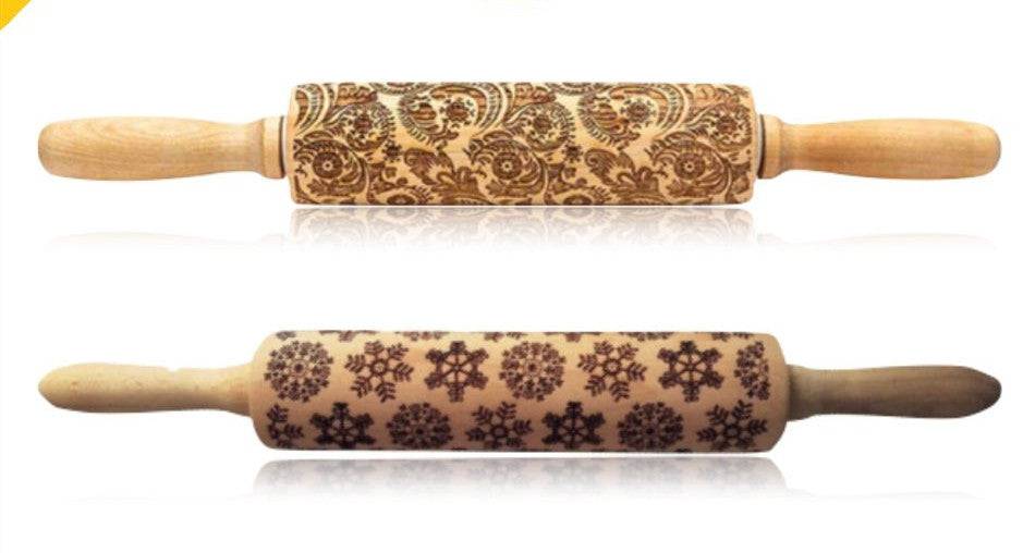 Rolling Pin Christmas Embossing - YLORESHOP