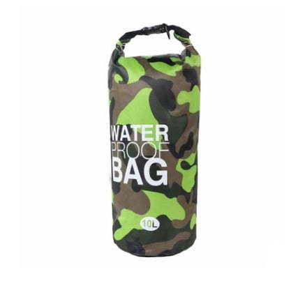 Camouflage waterproof bucket bag beach bag waterproof bucket bag outdoor drifting waterproof bag waterproof bag - YLORESHOP