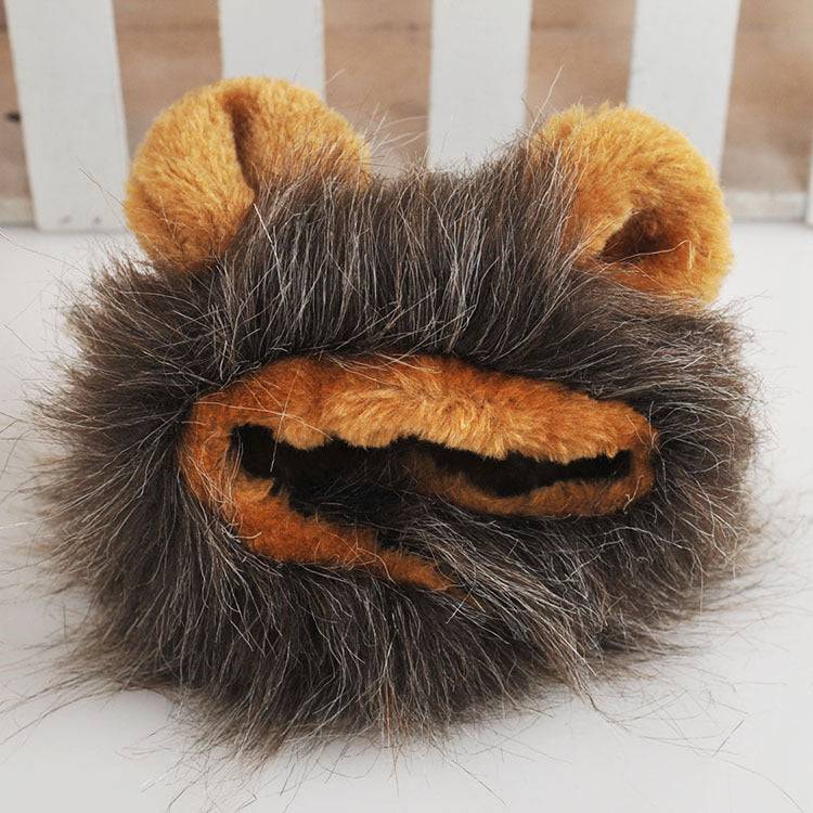 Cat lion headgear pet - YLORESHOP