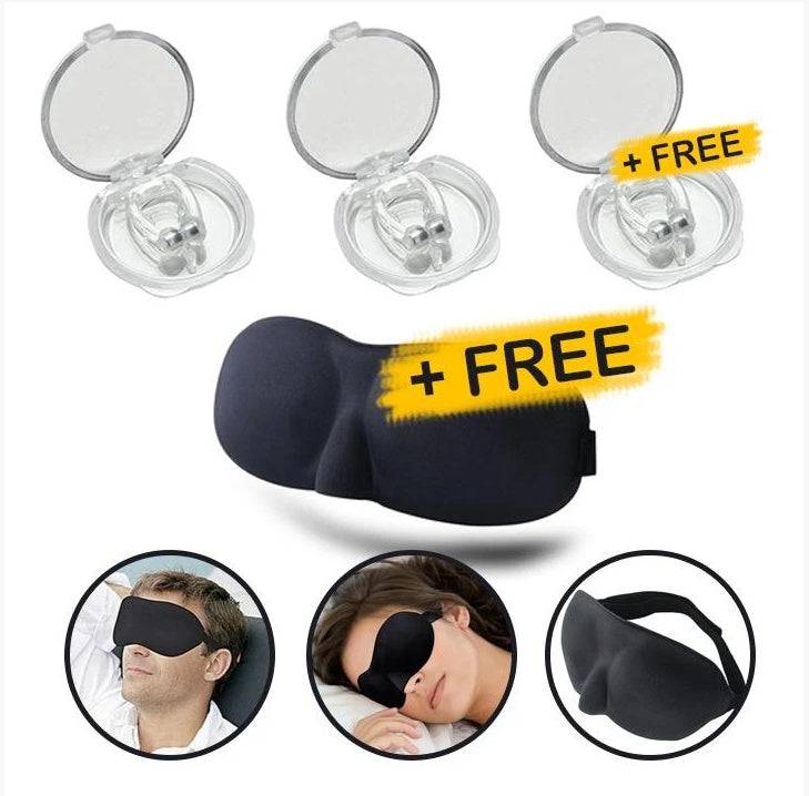 Silicone Magnetic Anti Snore Stop Snoring Nose Clip Sleep Tray Sleeping Aid Apnea Guard Night Device - YLORESHOP