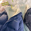 Winter New Padded Coat Hong Kong Style Loose Down Cotton-padded Jacket Fleece-lined - YLORESHOP