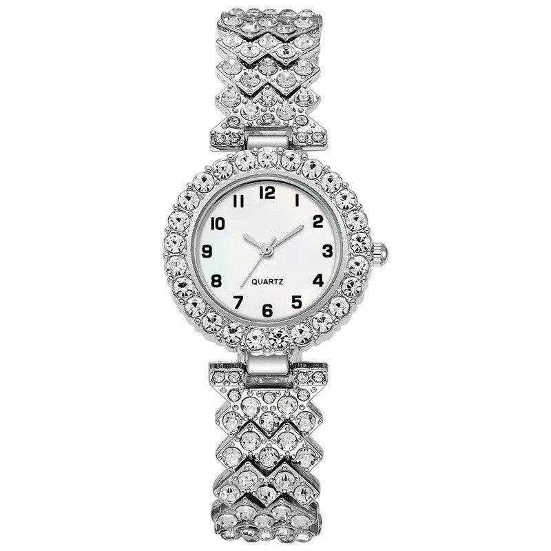 Fashion Jewelry Numbers Diamond Women's Watch Bracelet - YLORESHOP