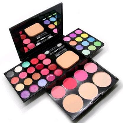 Makeup Box 24 Eyeshadow 8 Lipstick 4 Blush 3 Powder 39 Color Makeup Disc Combination Makeup Tray - YLORESHOP