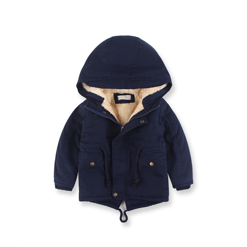 European and American style children's cashmere coat, autumn and winter clothing - YLORESHOP