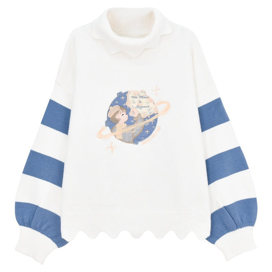 Maglione a collo alto