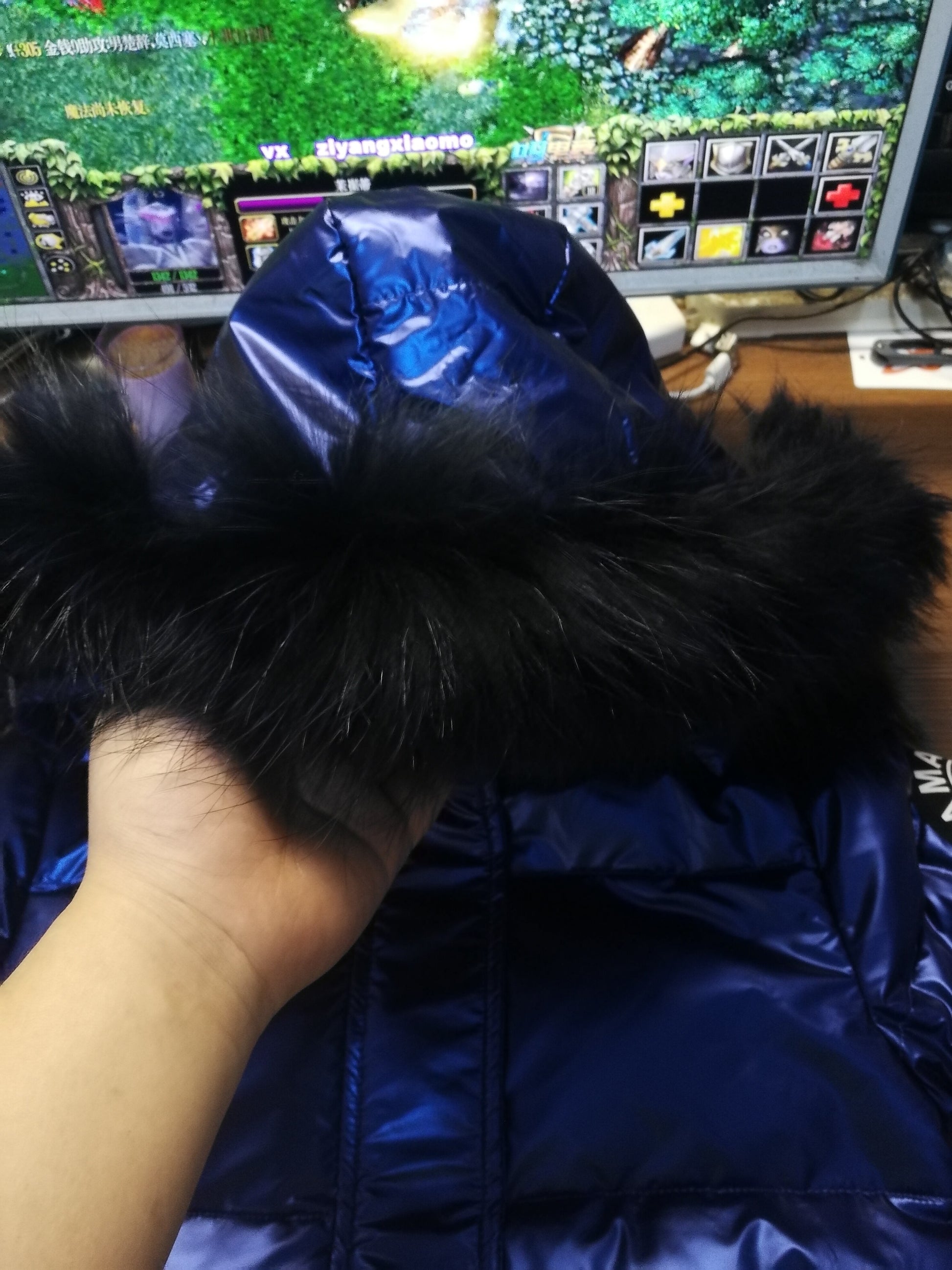 Children's shiny down jacket - YLORESHOP