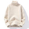 Autumn And Winter Thickened Mink-like Wool Korean Style Trendy Solid Color Casual Turtleneck Knitwear Sweater - YLORESHOP