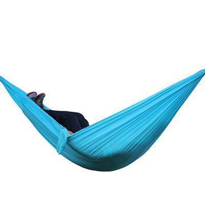 Backpacking Hammock - Portable Nylon Parachute Outdoor Double Hammock - YLORESHOP