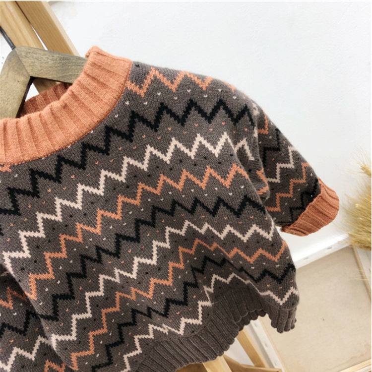 Korean Version Of Childrens Clothing Mens And Womens Baby Sweater - YLORESHOP