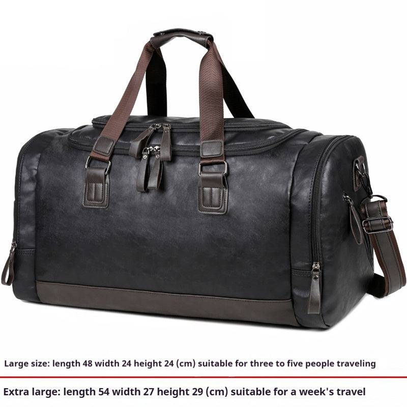 Men's Portable Travel Bag Crossbody Business Short Distance Business Bag Large Capacity - YLORESHOP