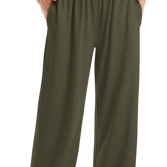 Women's Cross Waist Yoga Pants Loose Trousers Sports Pants - YLORESHOP