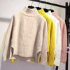 Turtleneck Pullover Long-Sleeved Sweater - YLORESHOP