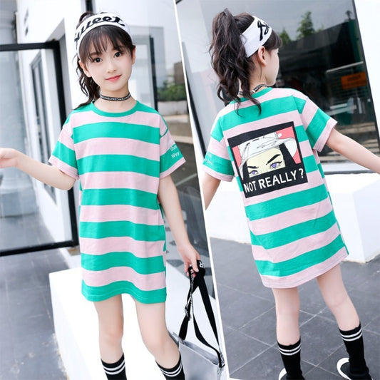 Striped t-shirt bottoming shirt - YLORESHOP