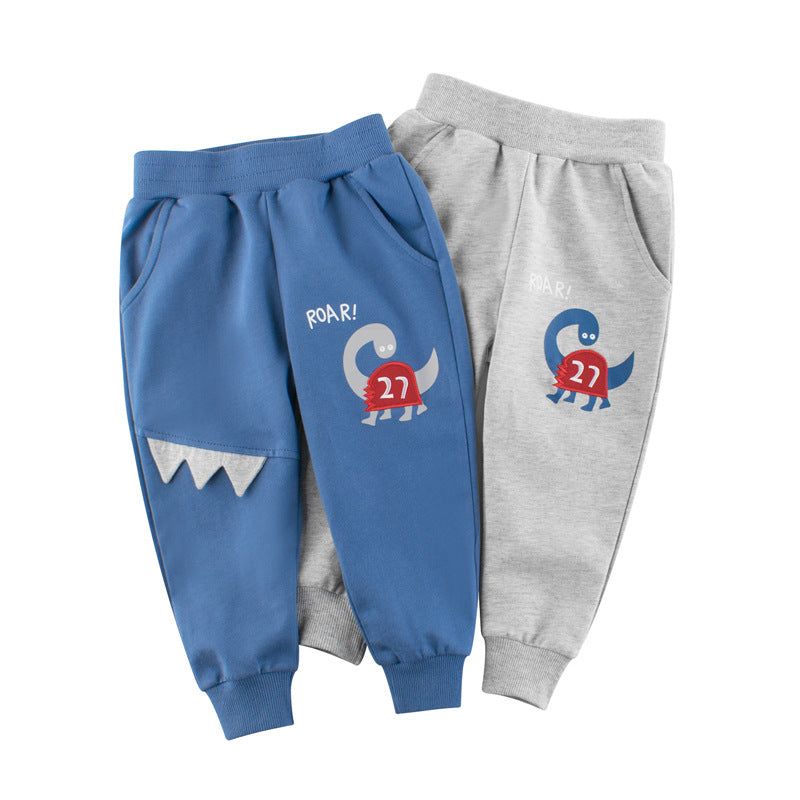Children's pants dinosaur sweatpants - YLORESHOP