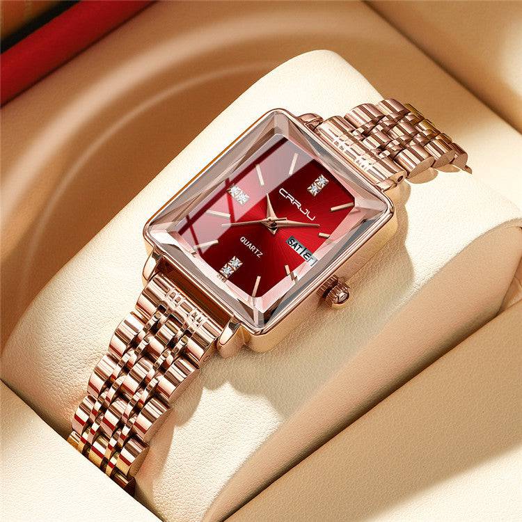 Simple Business Personality Fashion Waterproof Popular New Steel Belt Women's Watch - YLORESHOP