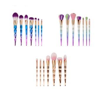 7 makeup brushes, makeup tools, diamond makeup brush foundation brush - YLORESHOP