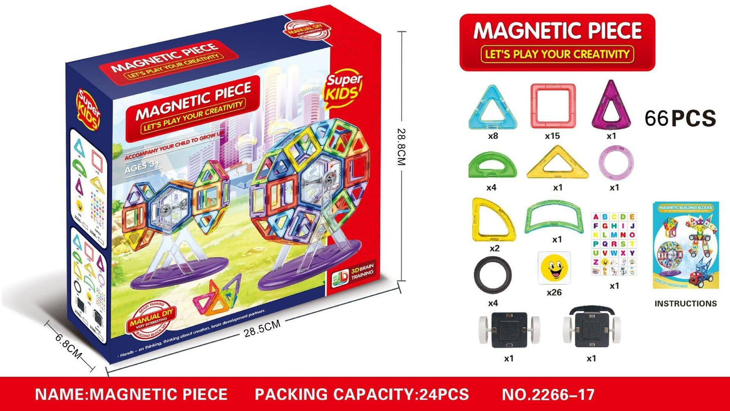 Children's Educational Magnetic Piece Building Block Toy