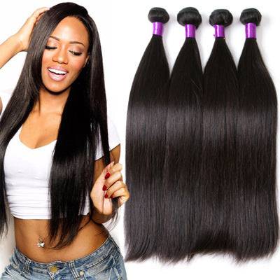 Human hair straight hair Brazilin human straight hair Brazil hot sale natural color - YLORESHOP